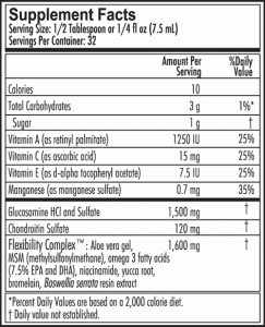 flexicose ingredients